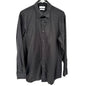 Calvin Klein Dress Shirt Mens L 16.5 Slim Fit Cotton Blend Long Sleeve 32/33