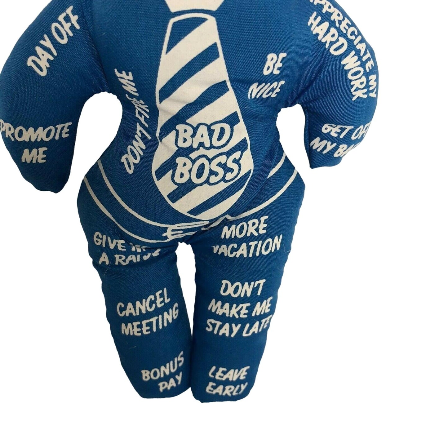 Bad Boss Voodoo Doll Toy Comes with Pins NIB Funny Joke