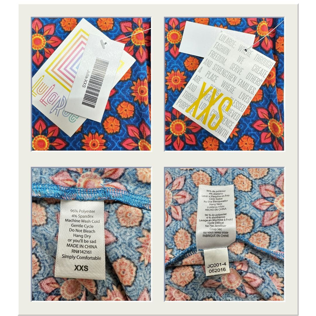 LuLaRoe Retired Julia Bundle of 5 XXS Dresses all NWT Multicolors