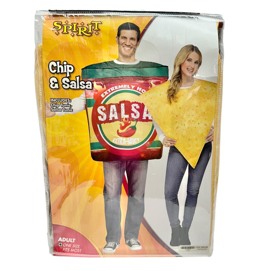 Spirit Halloween Adult Chip & Salsa Costume One Size Fits Most