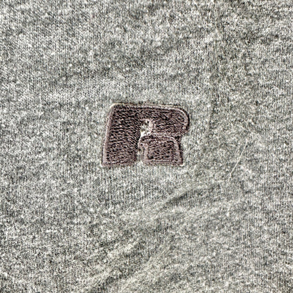 Russell Athletic Pro Athletic Shorts Mens M Cotton Gray Adjustable Elastic Waist