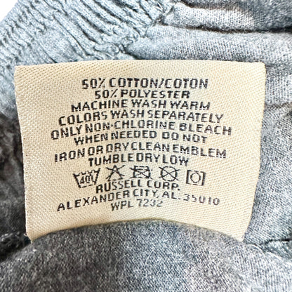 Russell Athletic Pro Athletic Shorts Mens M Cotton Gray Adjustable Elastic Waist