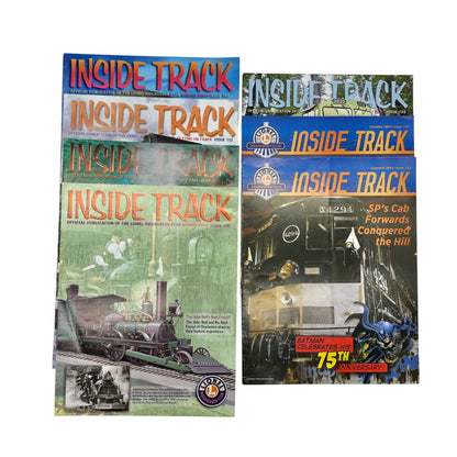 Lionel Inside Track Magazine 7 Issues 107 112 118 120 124 141 145 Train Collectr