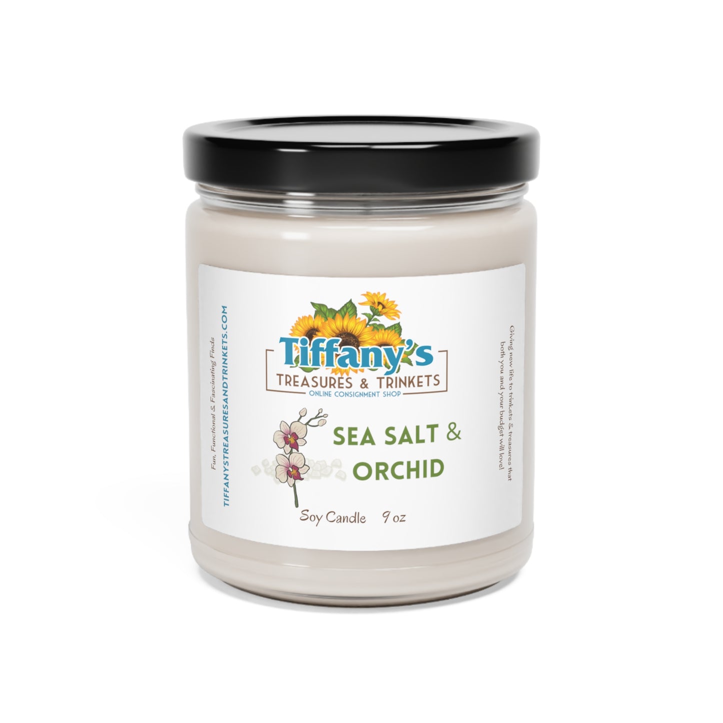 Tiffany's Treasures & Trinkets Scented Soy Candle, 9oz