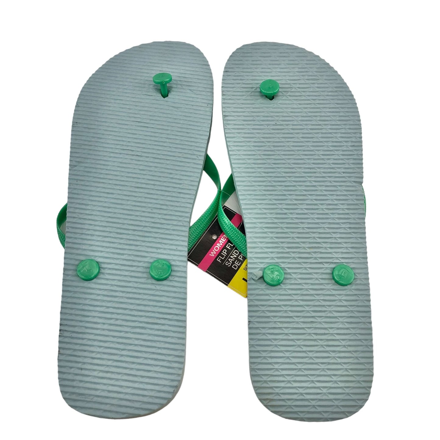 Flip Flops Fun in the Sun Womens L (9-10) NEW beach pool camping casual summer