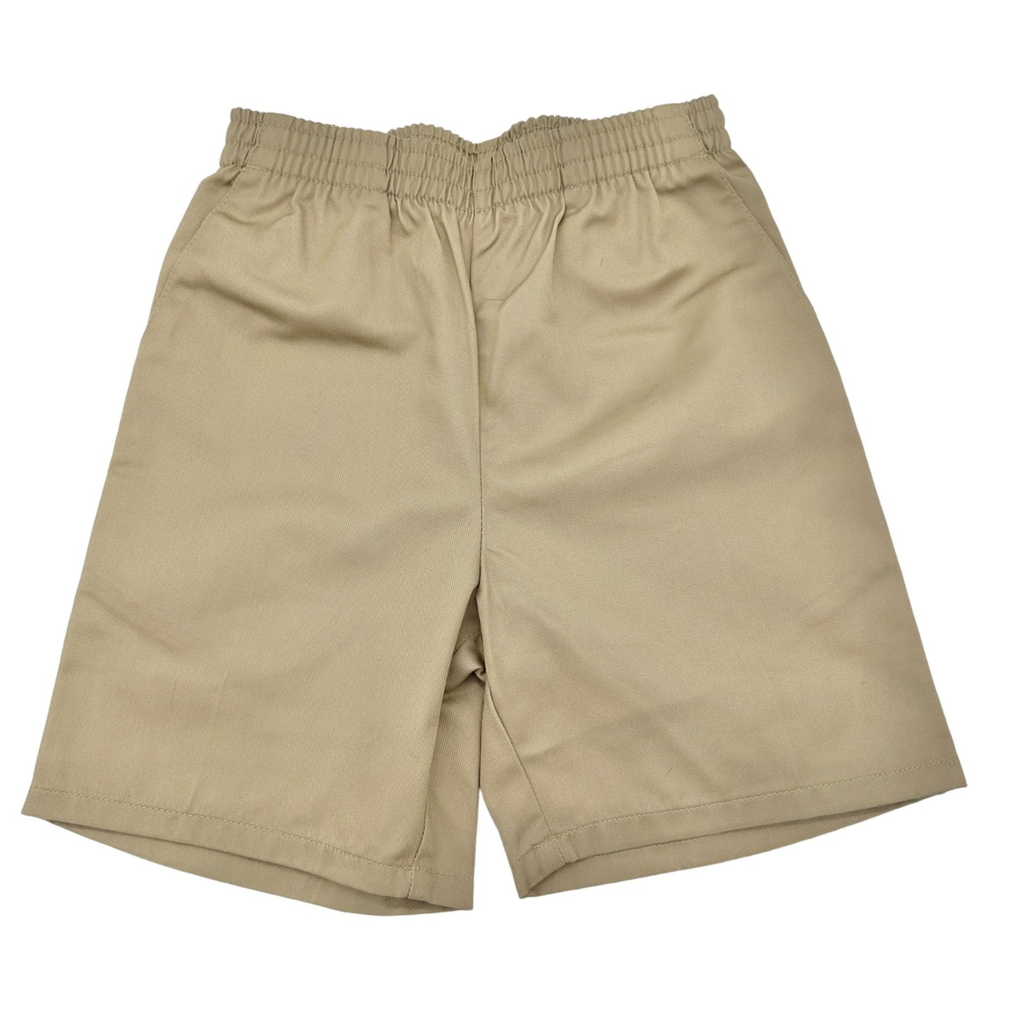 Classroom Uniforms Shorts Unisec Kids Size 8 Khaki Durable Pull-On 4 PAIRS NWT