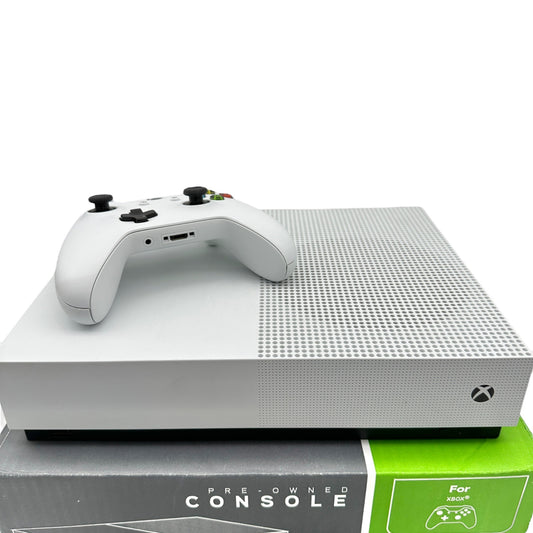 Microsoft Xbox One S All-Digital Edition 1TB Console with Remote and Cables