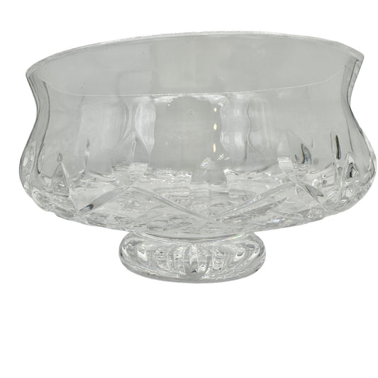 Vintage Waterford Lismore Bowl 5.5 x 3 in Round Crystal Footed Perfect