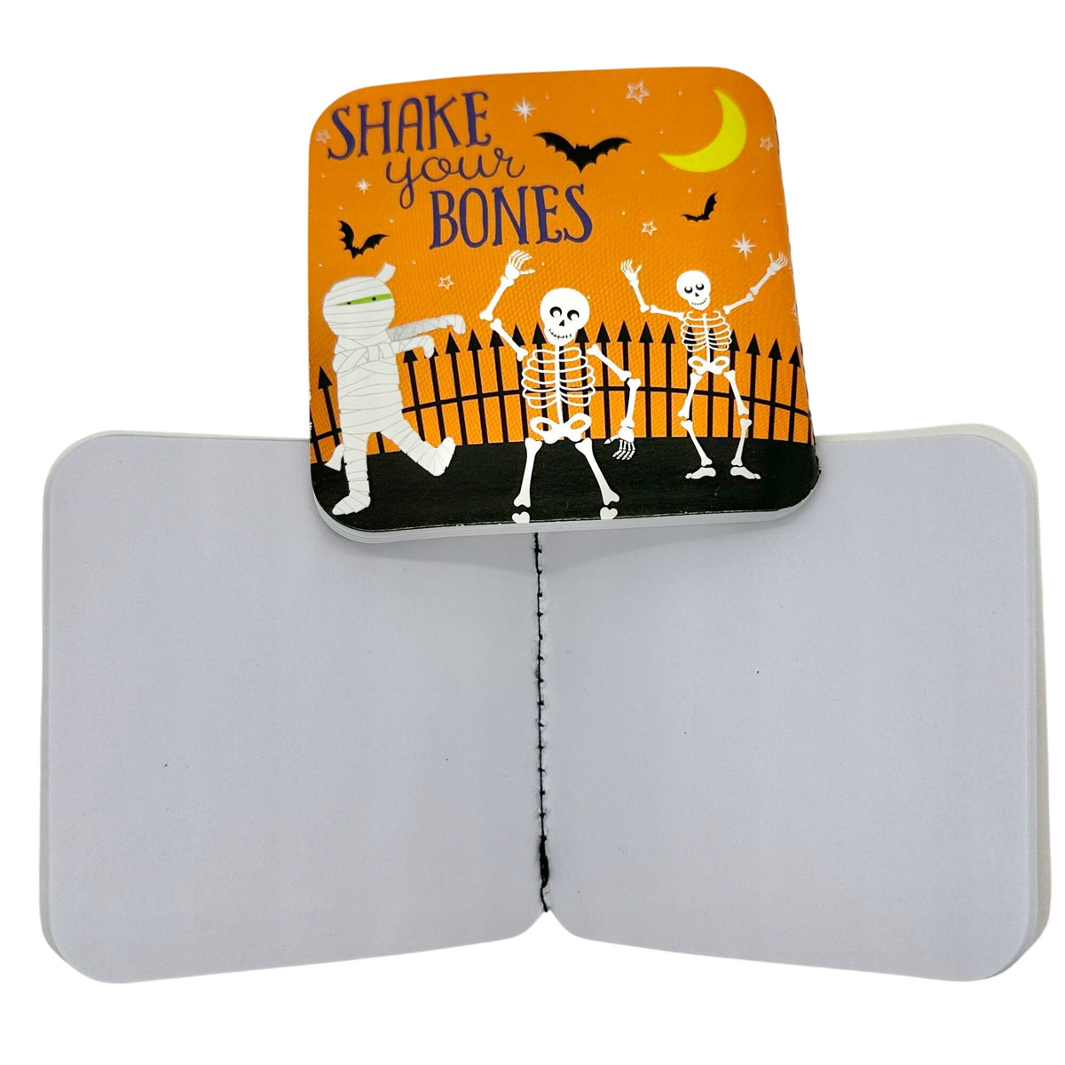 Set of 2 Halloween Mini Notebooks Blank Pages 3" x 3"