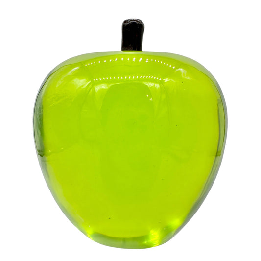 PMA Museum Store Vintage Resin Apple 3 inch Green EUC