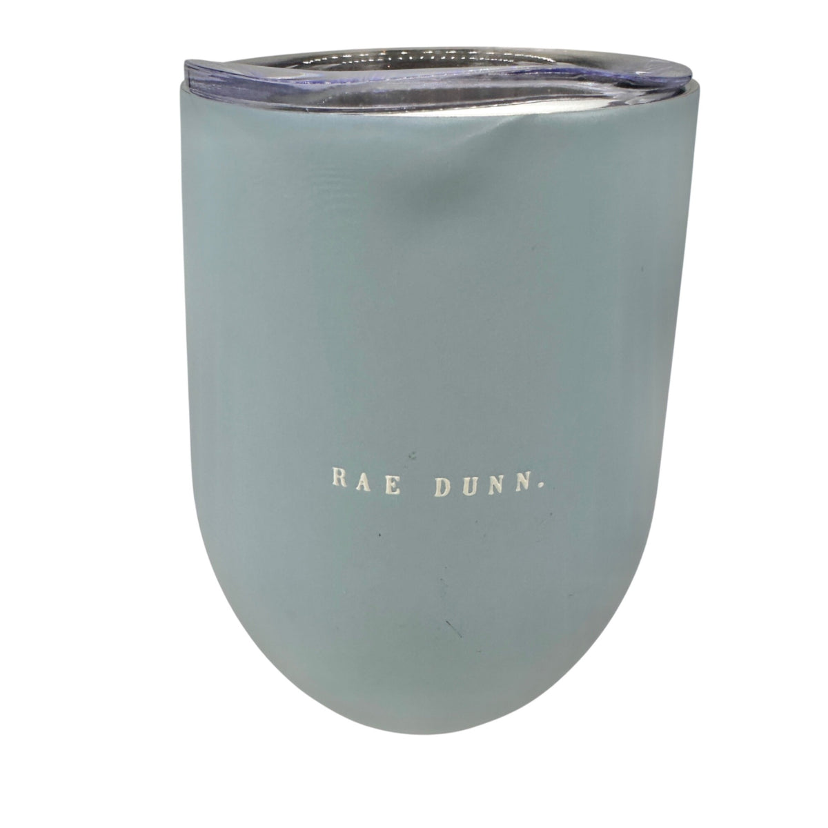 Rae Dunn Let It Snow Penguin Stainless Steel Tumbler and Lid Blue 8 Oz Insulated