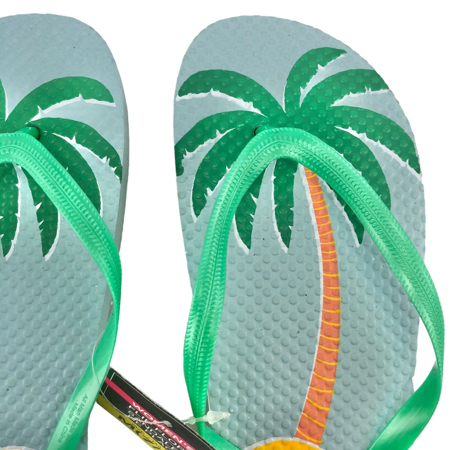 Flip Flops Fun in the Sun Womens M (7-8) NEW Beach Pool Camping Summer Fun