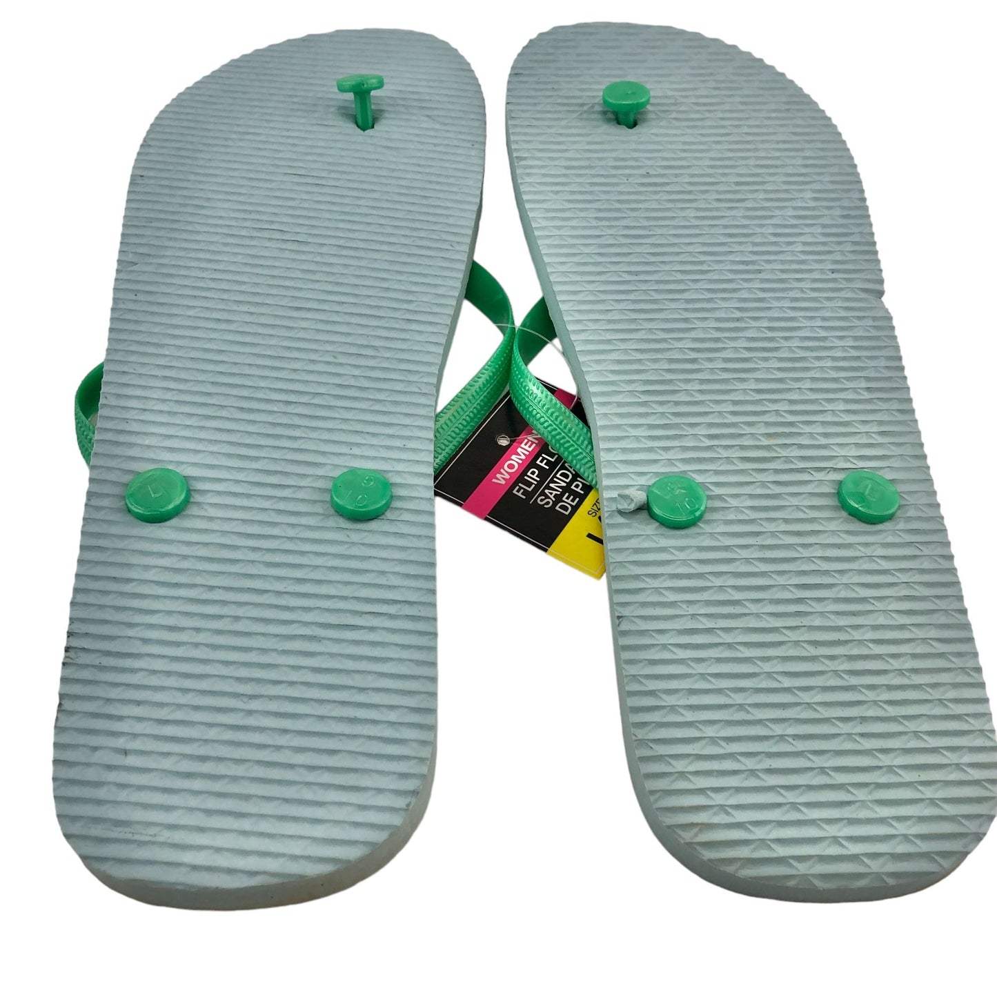 Flip Flops Fun in the Sun Womens L (9-10) NEW beach pool camping casual summer