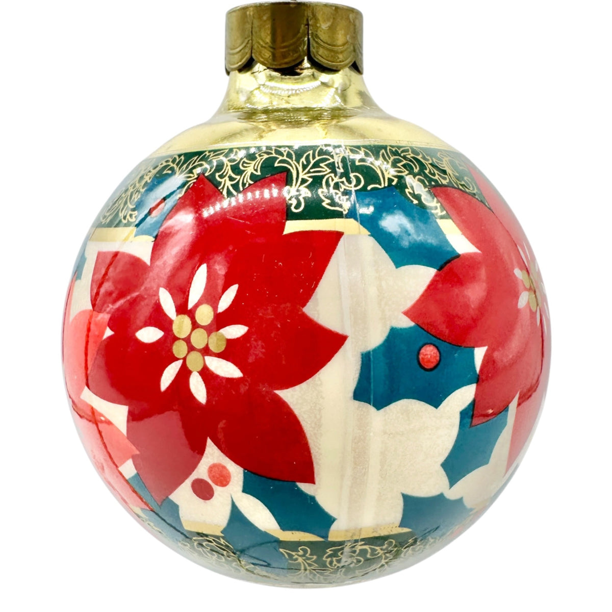 Hallmark Keepsake Ornament Grandparents Glass Ball 1993 Christmas Traditions