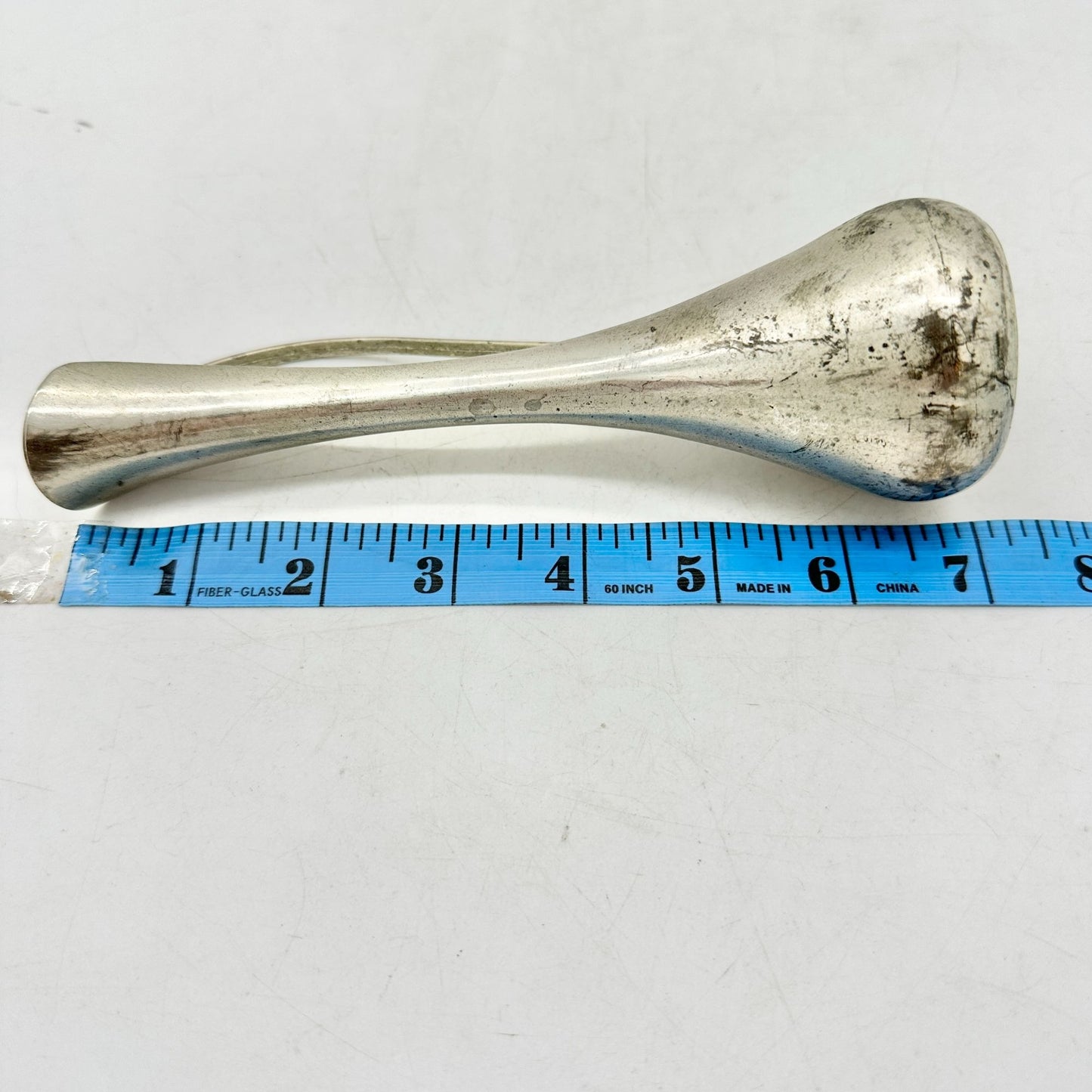 Vintage Silver Plated Vase With Handle Made In Hong Kong 7 inches Tall