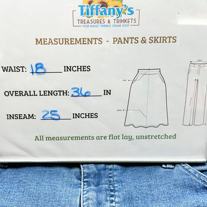 Royalty For Me Denim Jeans Womens Size 18W Curvy Fit Distressed Light Wash