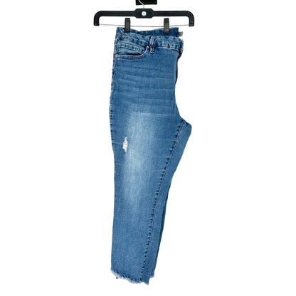 Royalty For Me Denim Jeans Womens Size 18W Curvy Fit Distressed Light Wash