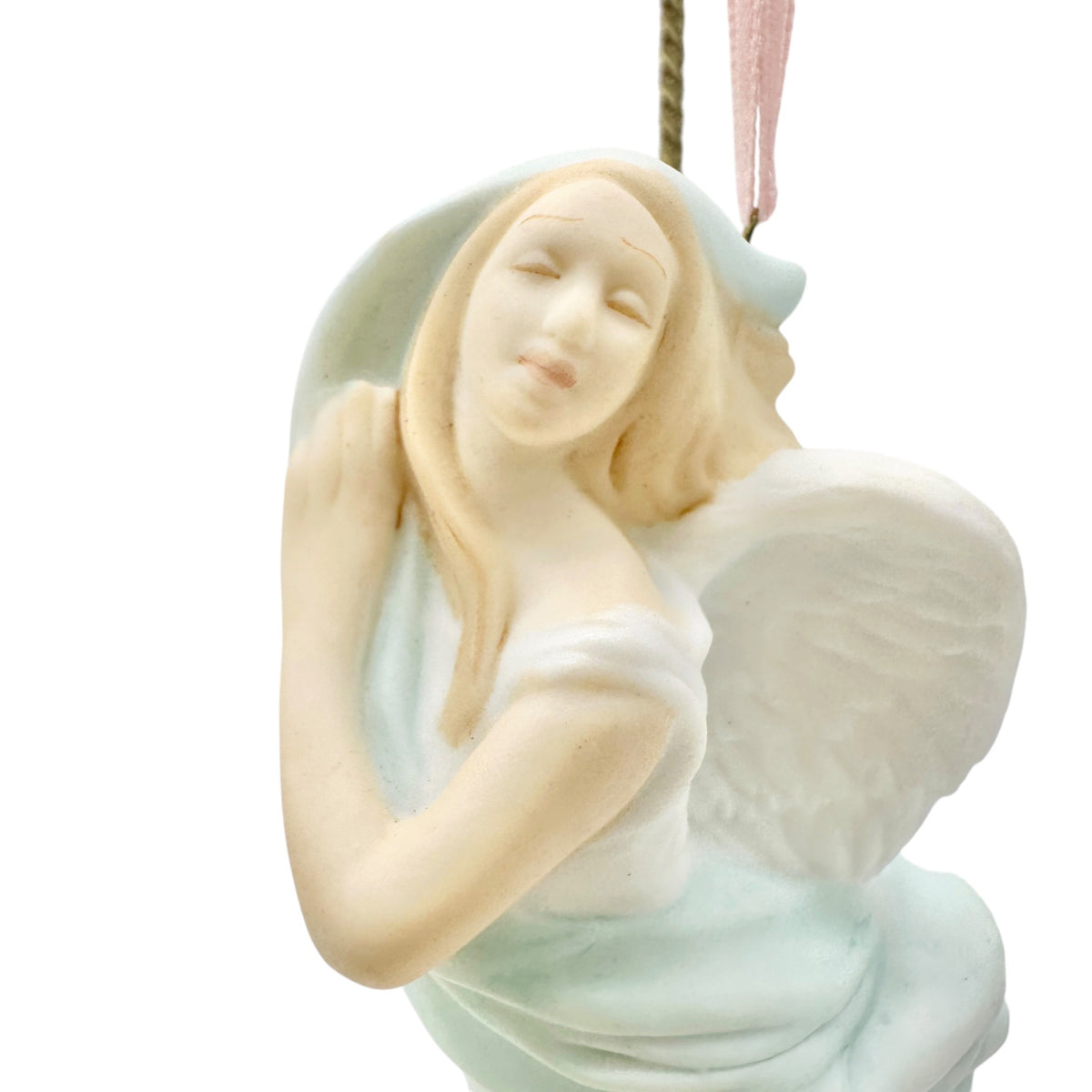 Hallmark Keepsake Angel Of Hope Ornament 1999 Porcelain P Andrews Breast Cancer