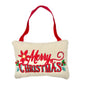Ornament Pillow 5 inch Red White Green Merry Christmas