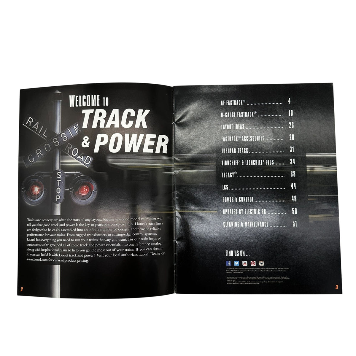 Lionel 2016-2017 Track and Power Catalog Model Train Accessories & Layout Ideas