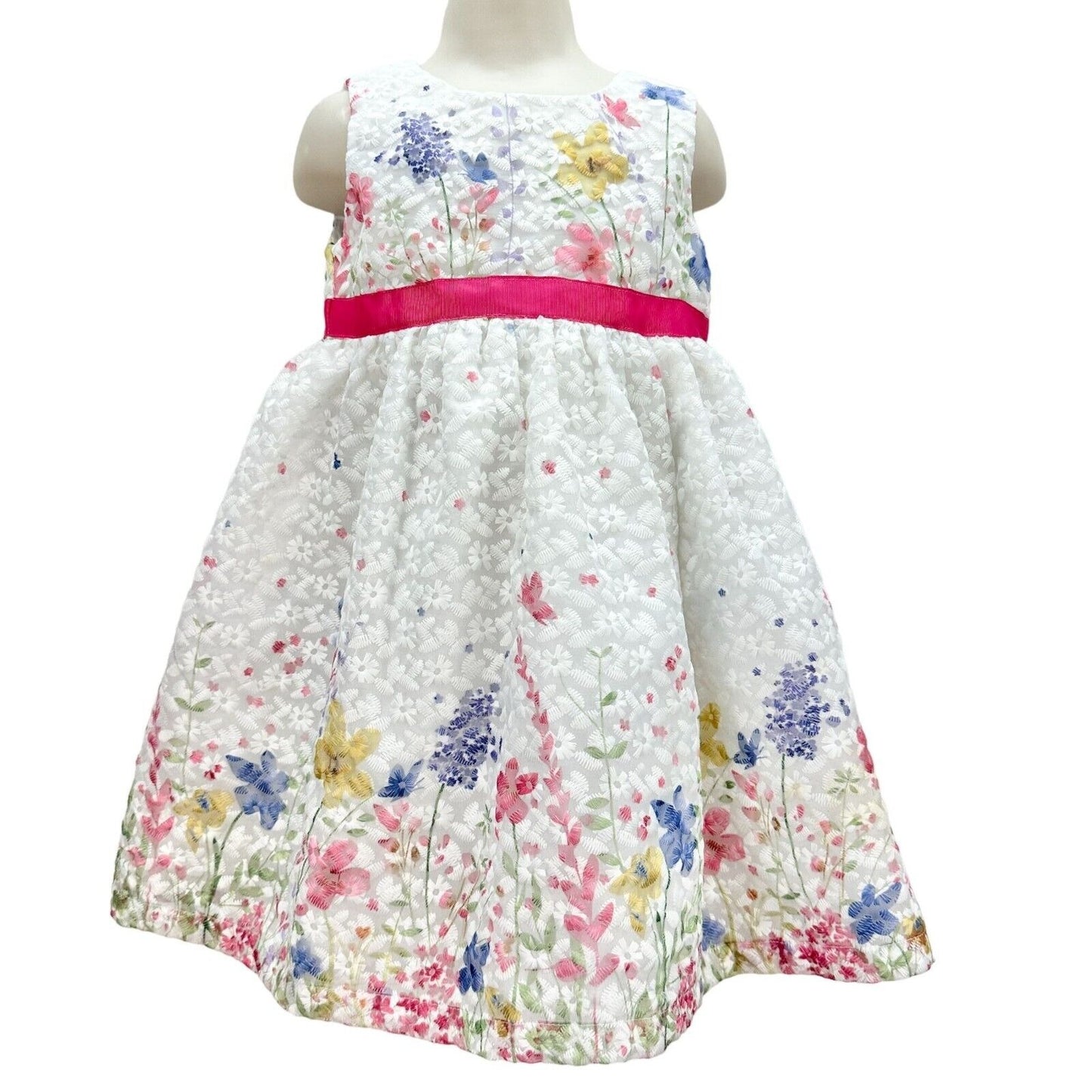 blueberi boulevard dress pink Blueberi Boulevard Toddler Girls Sleeveless A-Line Dress | Pink | Regular 5t | Dresses A-Line Dresses | Limited Time Special