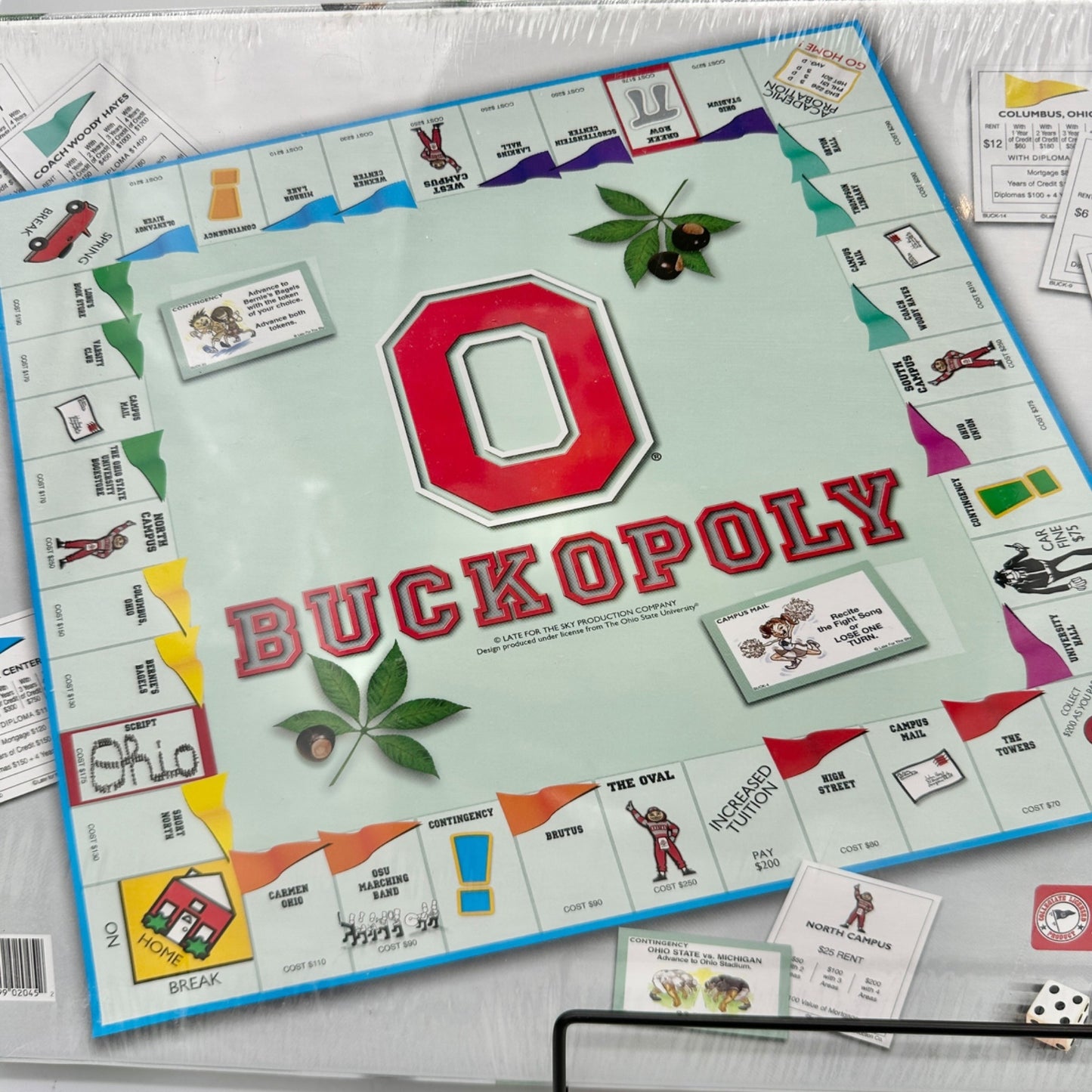 Ohio State Buckopoly Board Game NEW Sealed OSU Buckeyes