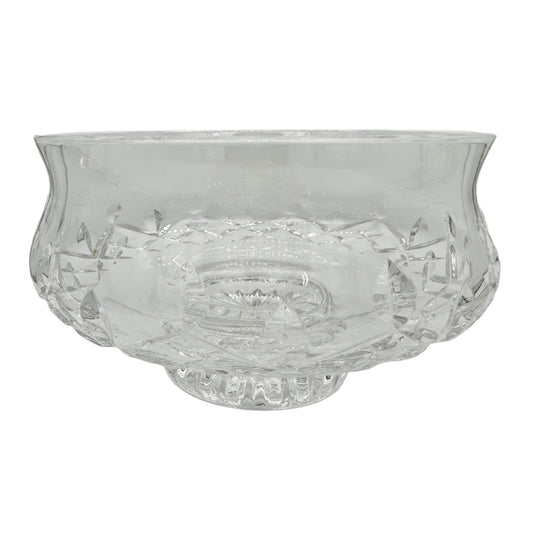 Vintage Waterford Lismore Bowl 5.5 x 3 in Round Crystal Footed Perfect