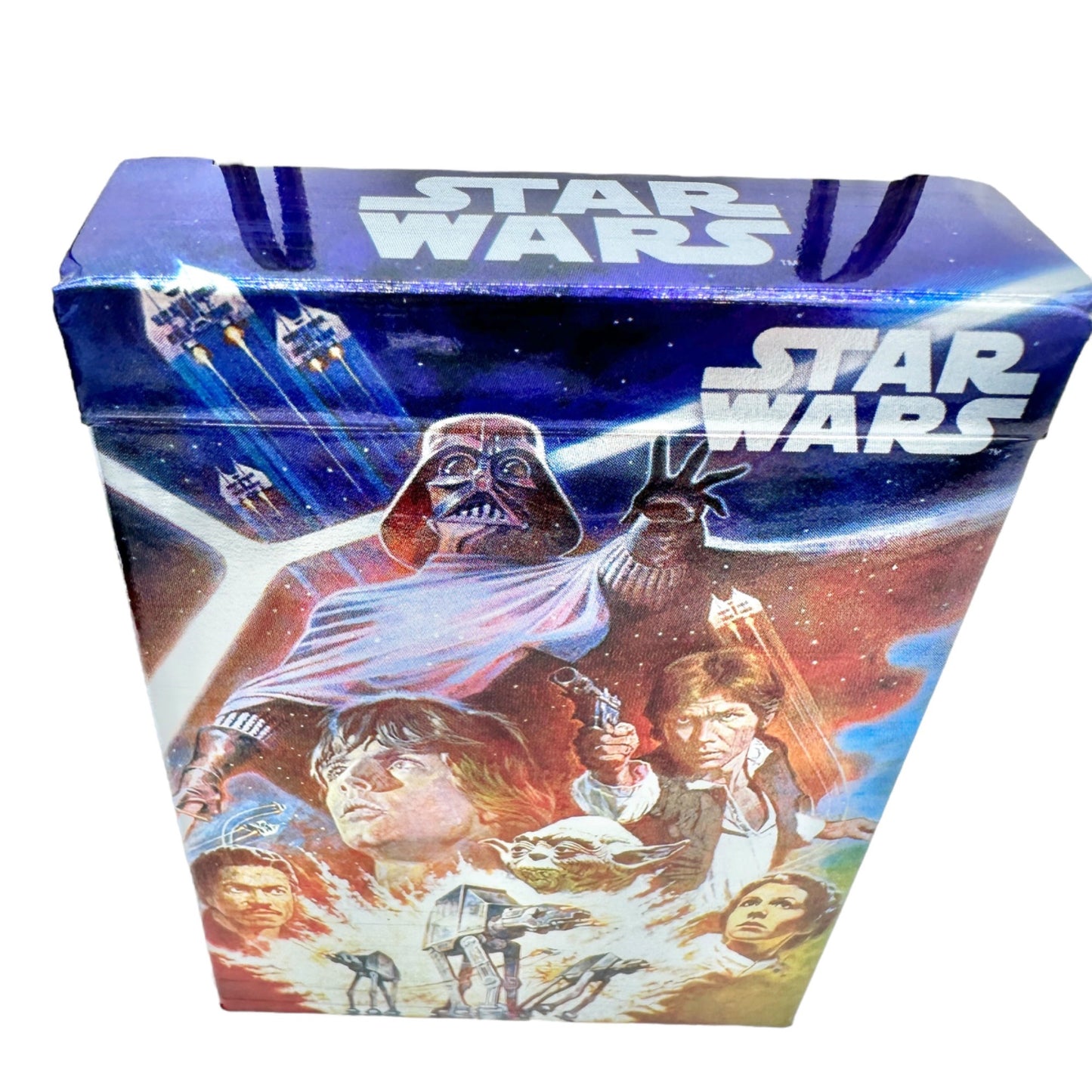 Star Wars Empire Strikes Back 2 packs Playing Cards in Metal Tin Cartamundi 2009