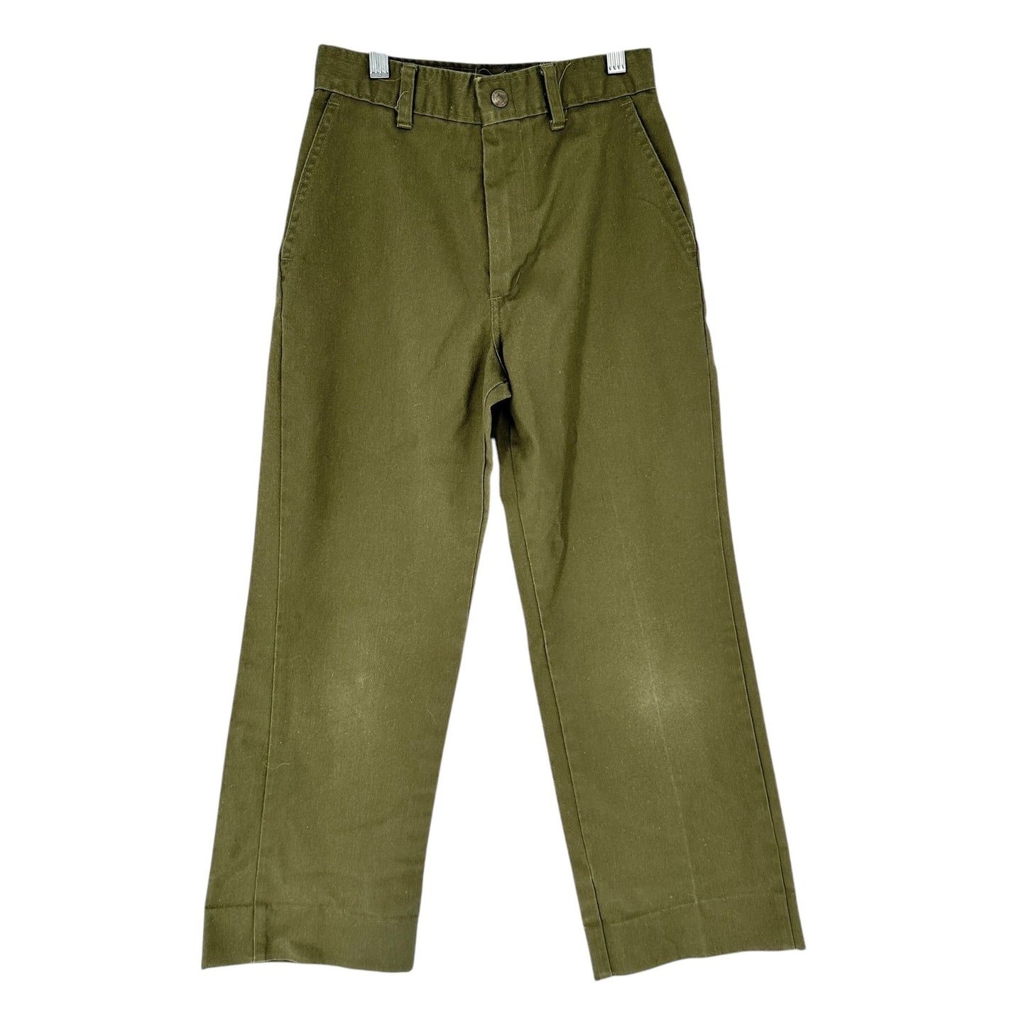 Boy Scouts Of America Vintage 24x24 Boys Medium Olive Green Uniform Pants