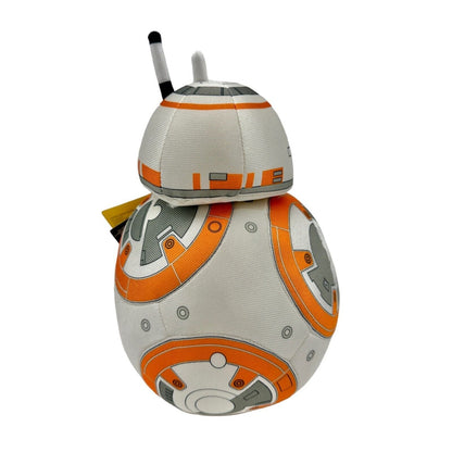 Star Wars BB-8 Stuffed Plush Disney LucasFilms NWT 10in White Orange Silver