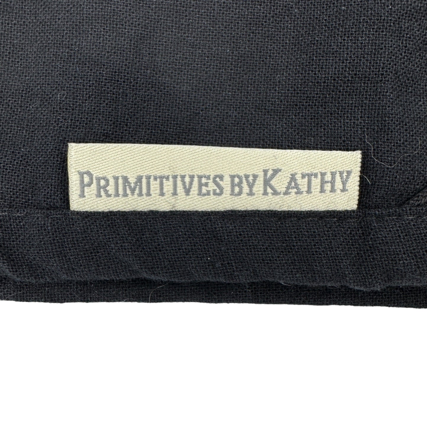 Primitives by Kathy Dish Towel 29 x 29 Black White Father NWT