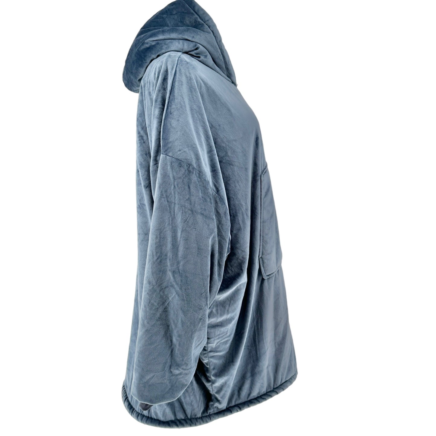 The Comfy Original The Blanket You Wear Blue Fleece Lined