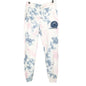 Ocean Drive Jogger Sweatpants S Chincoteague Island VA Tie-Dye White Pink Blue