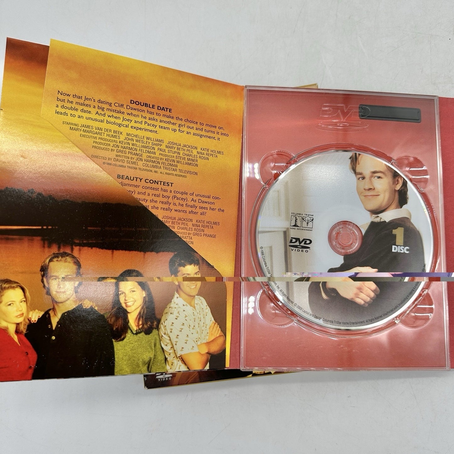 Dawsons Creek: The Complete First Season (DVD, 2003, 3-Disc Set)