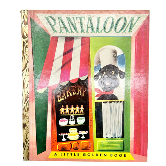 1951 Little Golden Book Pantaloon By Kathryn Jackson Hardcover Childrens Story