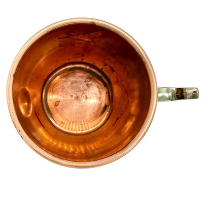 Grey Goose Fly Beyond Copper Mug 8 Oz With Green Handle For Moscow Mule Cocktail