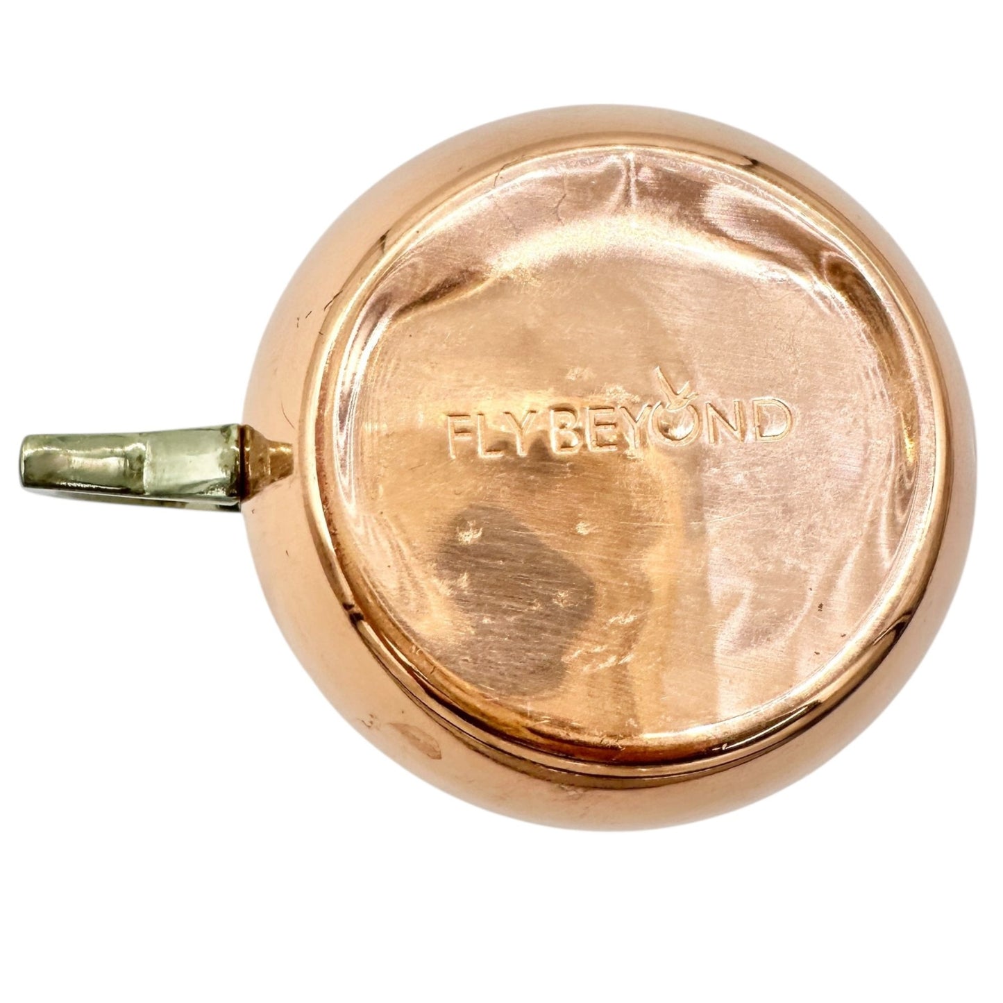 Grey Goose Fly Beyond Copper Mug 8 Oz With Green Handle For Moscow Mule Cocktail