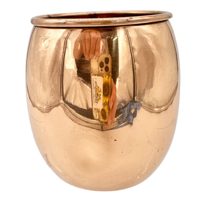 Grey Goose Fly Beyond Copper Mug 8 Oz With Green Handle For Moscow Mule Cocktail