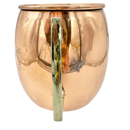 Grey Goose Fly Beyond Copper Mug 8 Oz With Green Handle For Moscow Mule Cocktail