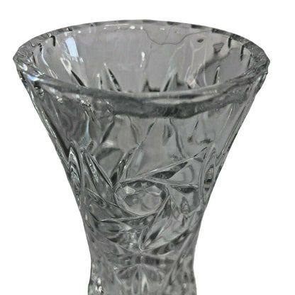 Lead Crystal 4" Tall Bud Vase Glass Flowers