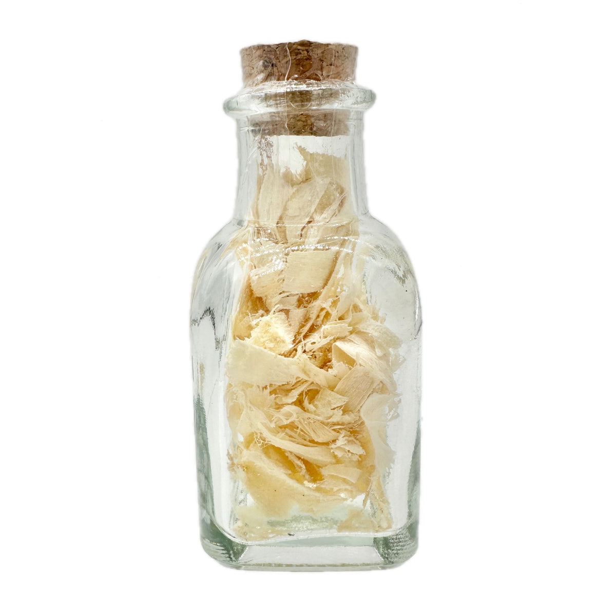 North Pole Workshop Dust Glass Bottle Jar 3.5 x 1.3 NIP