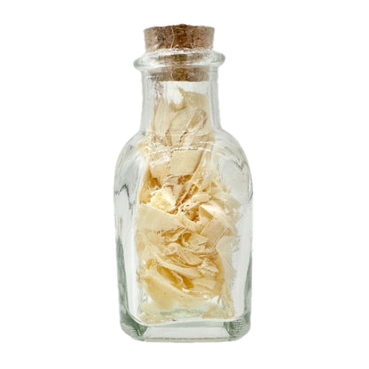 North Pole Workshop Dust Glass Bottle Jar 3.5 x 1.3 NIP