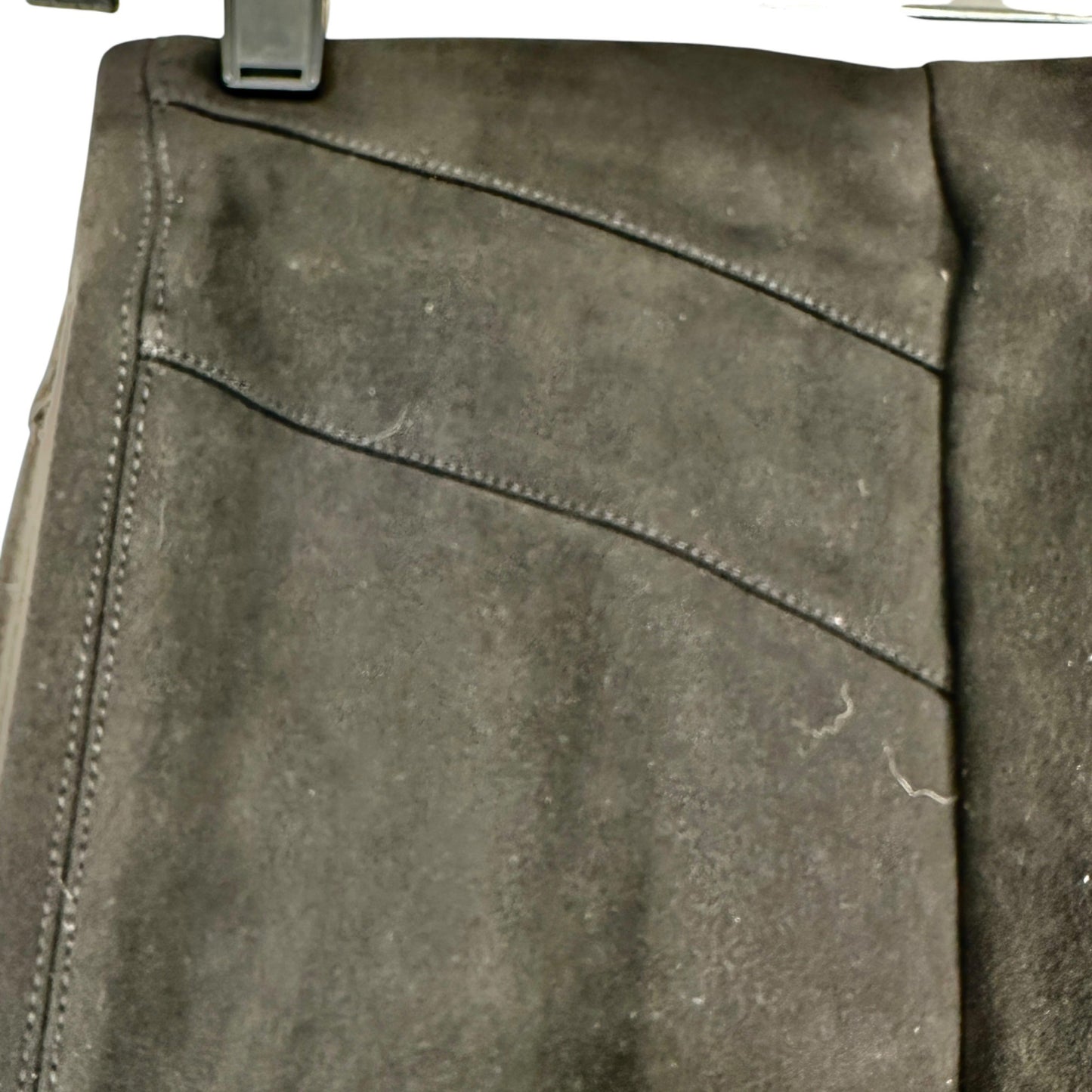 Retrology Pull On Pants Womens 2X Black With Panel Detail Stretchy Fit Comfy