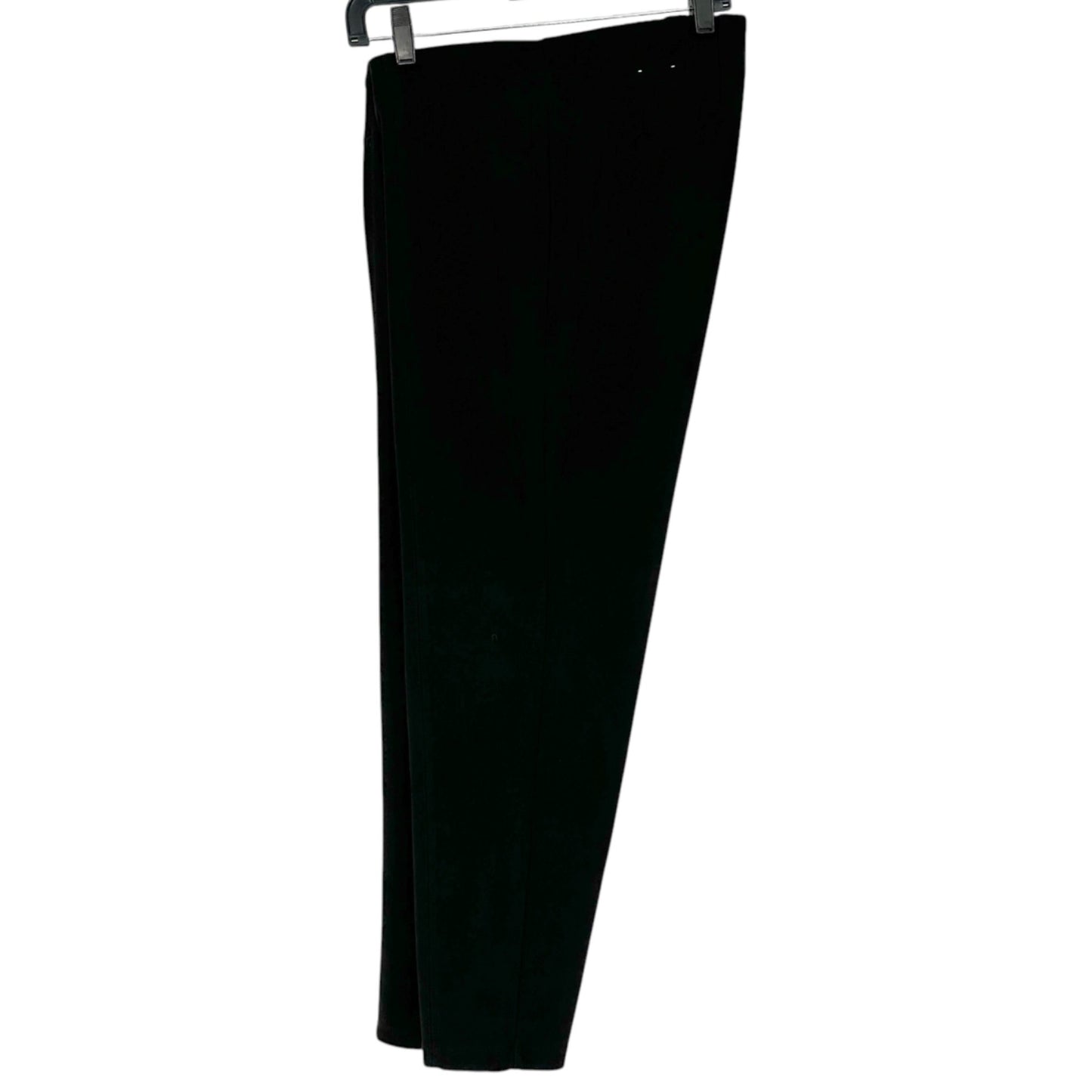 Retrology Pull On Pants Womens 2X Black With Panel Detail Stretchy Fit Comfy
