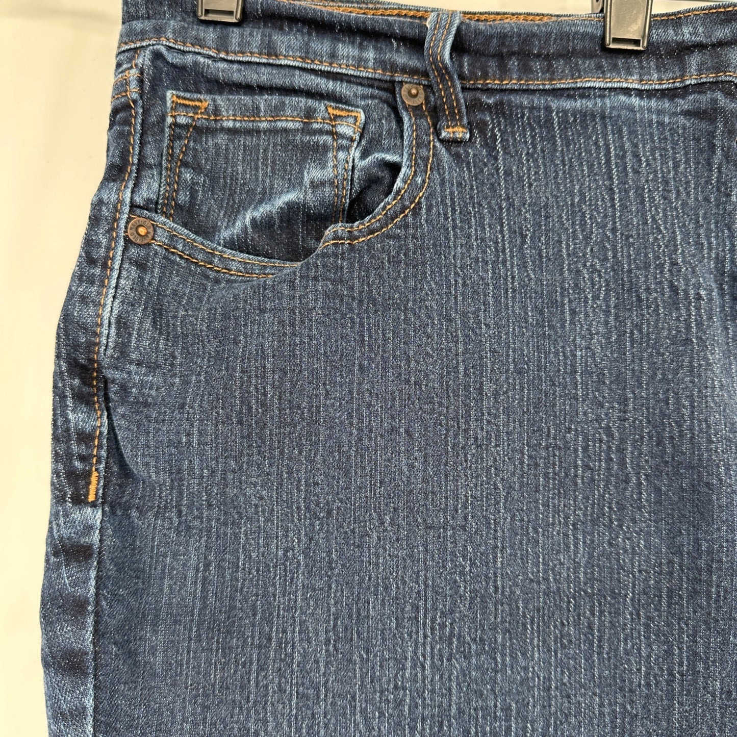 Old Navy Curvy Skinny Jeans Womens Size 18 Short Dark Wash Stretch Denim Comfort