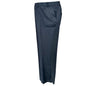 Harbor Bay Mens Dress Pants 56/30 Navy Blue Polyester Classic Fit Flat Front
