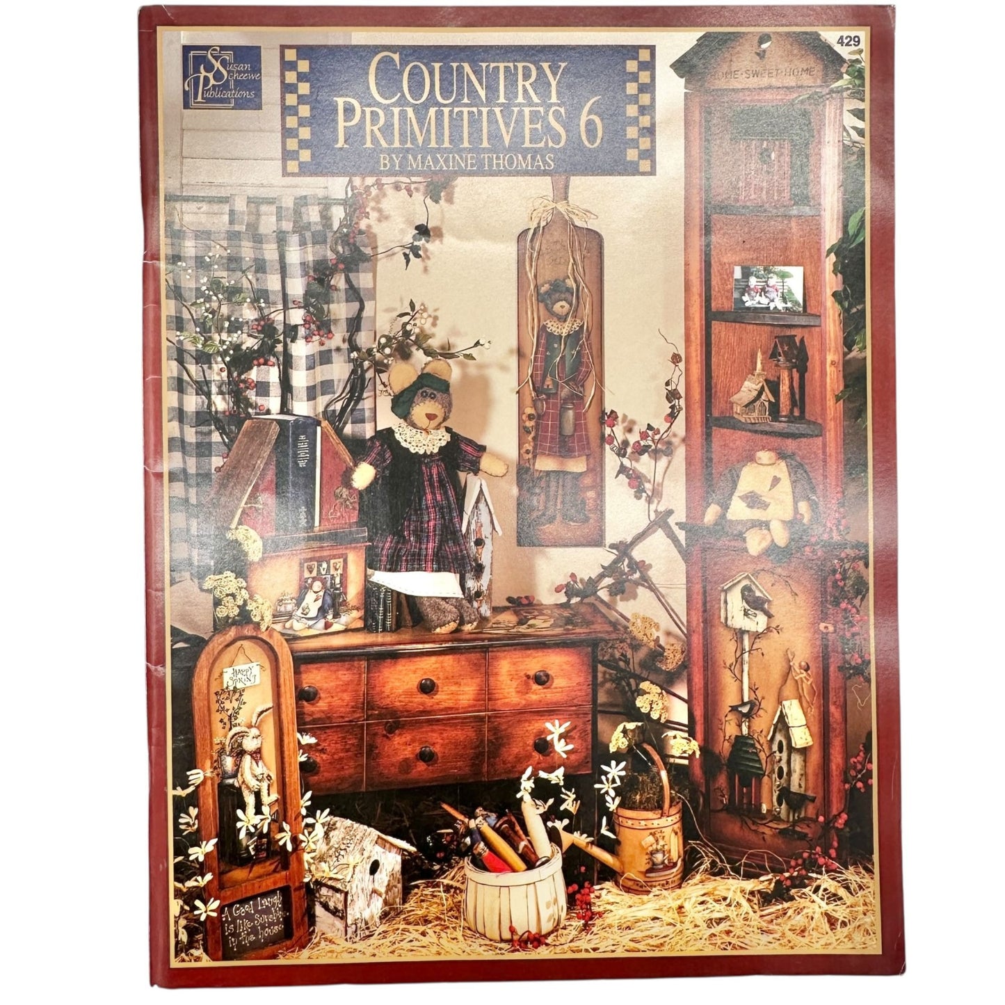 Country Primitives 6 By Maxine Thomas Decorative Painting Book 1998 Crafts