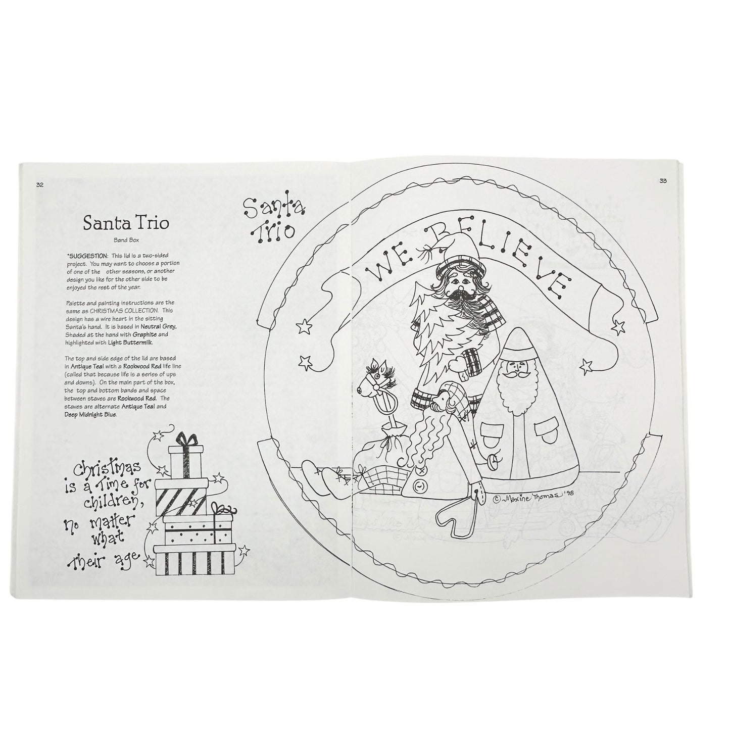 Country Primitives 6 By Maxine Thomas Decorative Painting Book 1998 Crafts