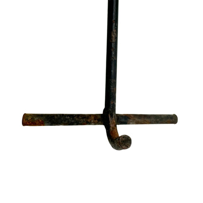 Dutch Oven Lid Lifter Cast Iron Extension Handle For Outdoor Camping 14 Inches