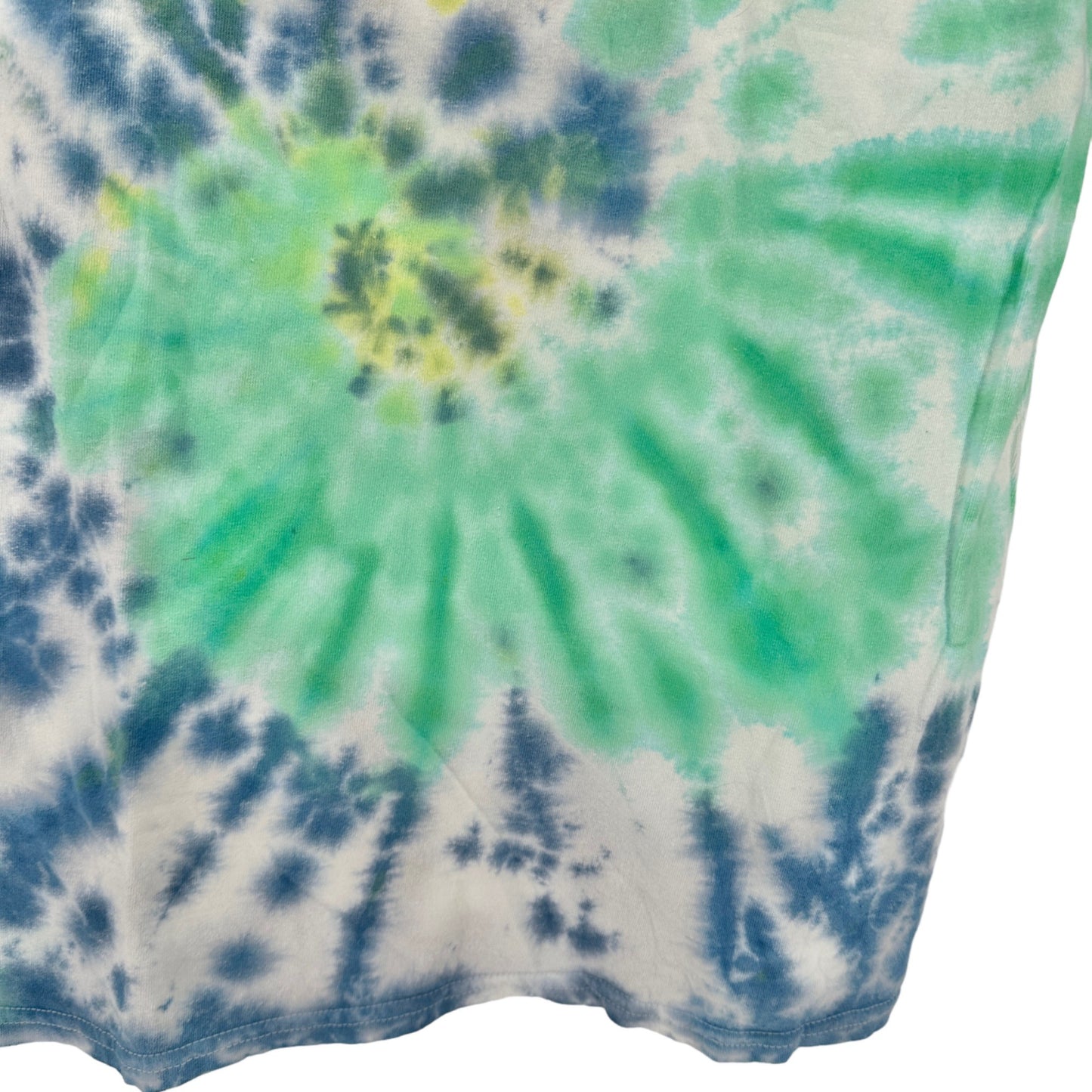 Gildan Tie-Dye T-Shirt Medium Crew Neck Short Sleeve Tagless Cotton Hand-Dyed